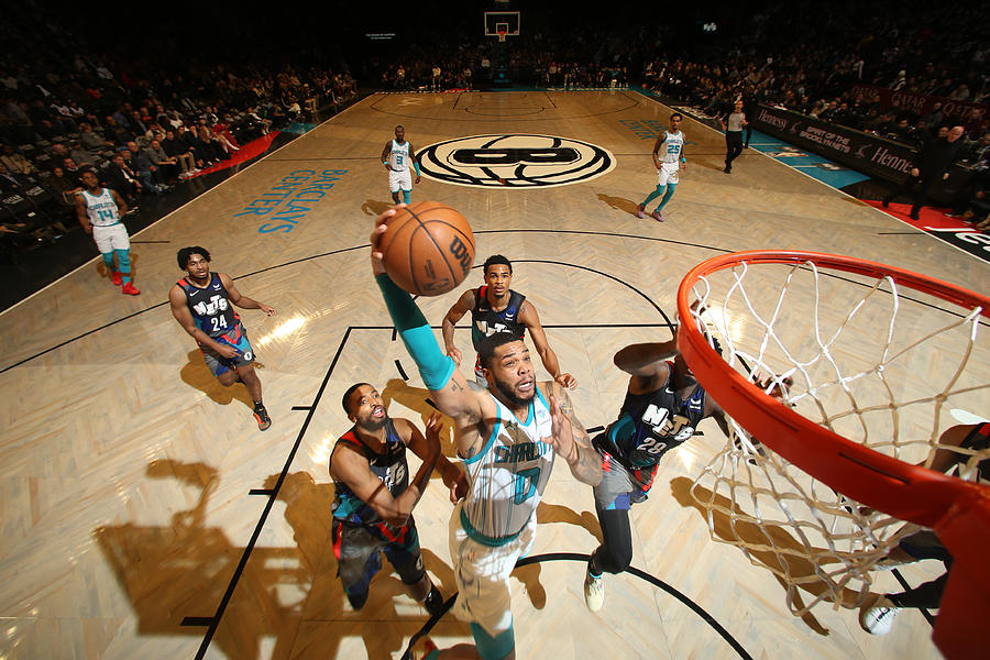 Charlotte Hornets v Brooklyn Nets #2 Photograph by Nathaniel S. Butler