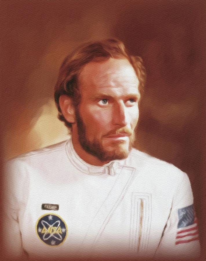 Charlton Heston, Movie Legend Painting by Esoterica Art Agency - Fine ...