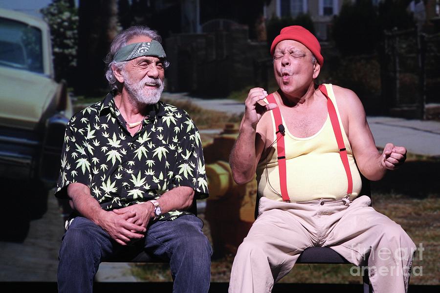 Comedy Duo Photograph - Cheech and Chong #2 by Concert Photos