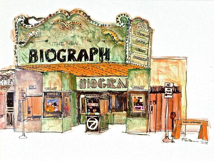 Chicago Biograph Theater #2 Painting by Robert Birkenes