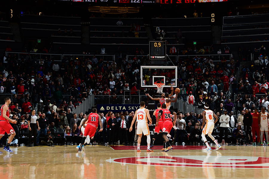 Chicago Bulls v Atlanta Hawks #2 Photograph by Scott Cunningham