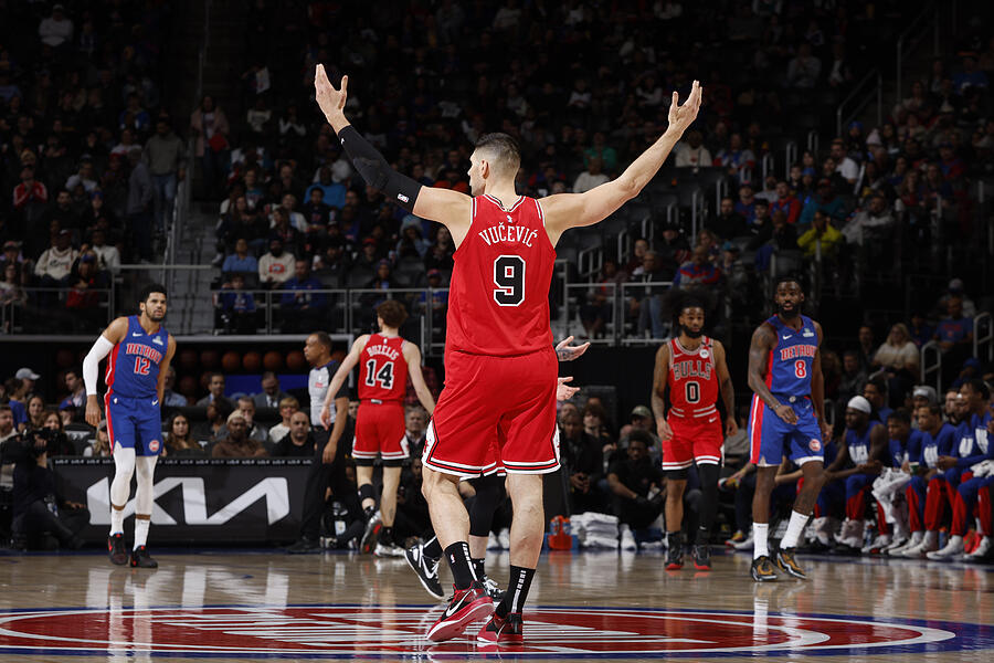 Chicago Bulls v Detroit Pistons #2 Photograph by Brian Sevald Chicago Bulls v Detroit Pistons #2 Photograph by Brian Sevald