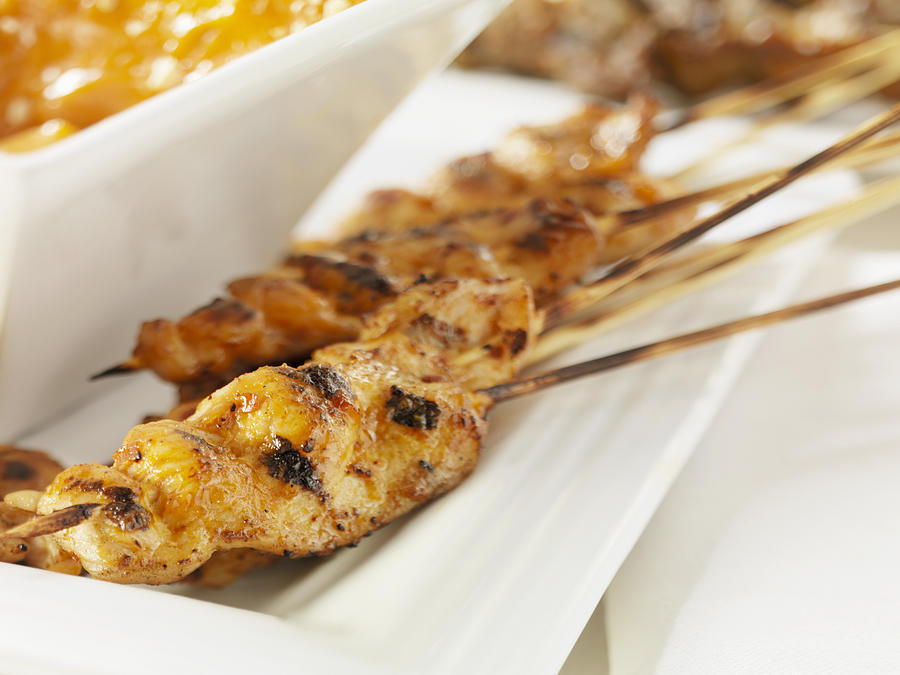 Chicken Satay #2 Photograph by LauriPatterson