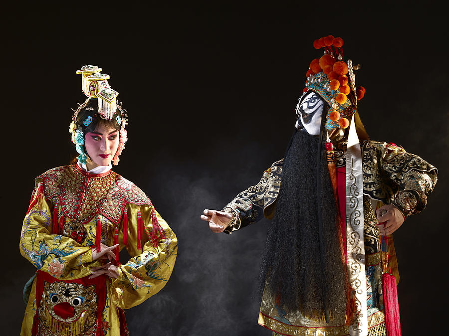 Chinese opera (Ba Wang and Yu Ji) #2 Photograph by K-King Photography Media Co. Ltd