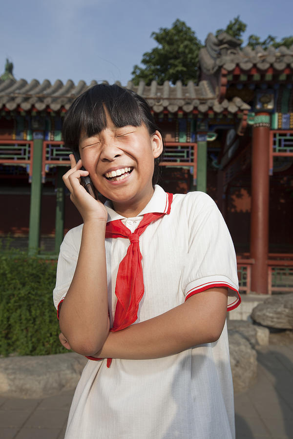 Chinese School Child #2 Photograph by Boris Austin