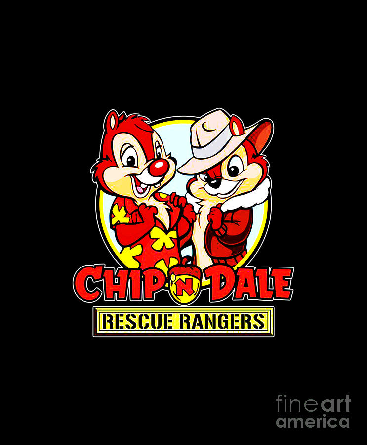 Chip n Dale Rescue Rangers Digital Art by Rain Store - Fine Art America