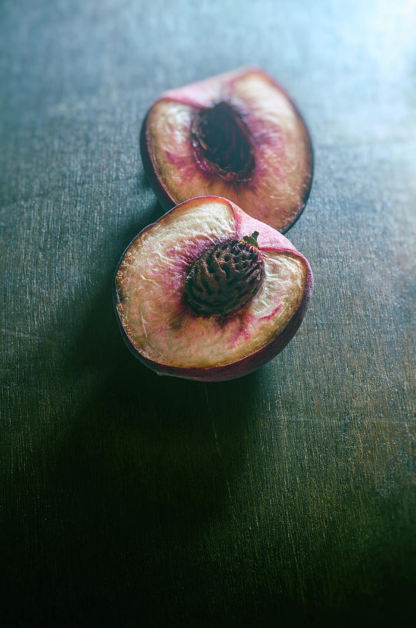 Chopped Peach #2 Photograph by Carlos Caetano