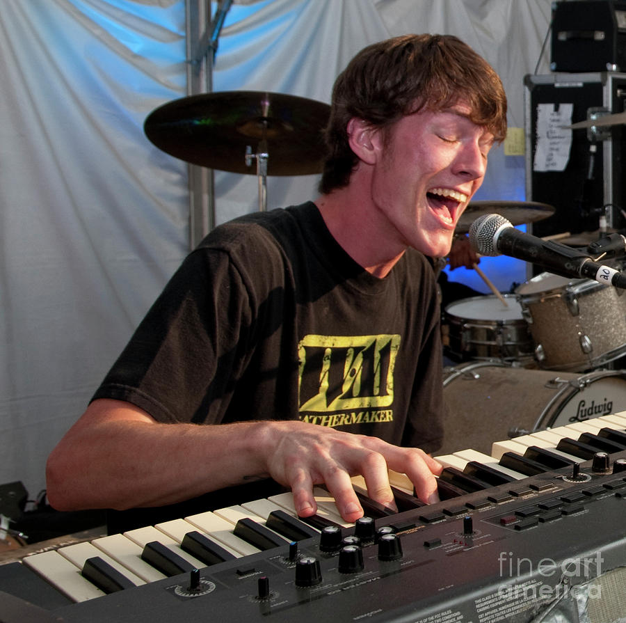 Chris Brooks with Lionize at Bonnaroo Music Festival #2 Photograph by David Oppenheimer