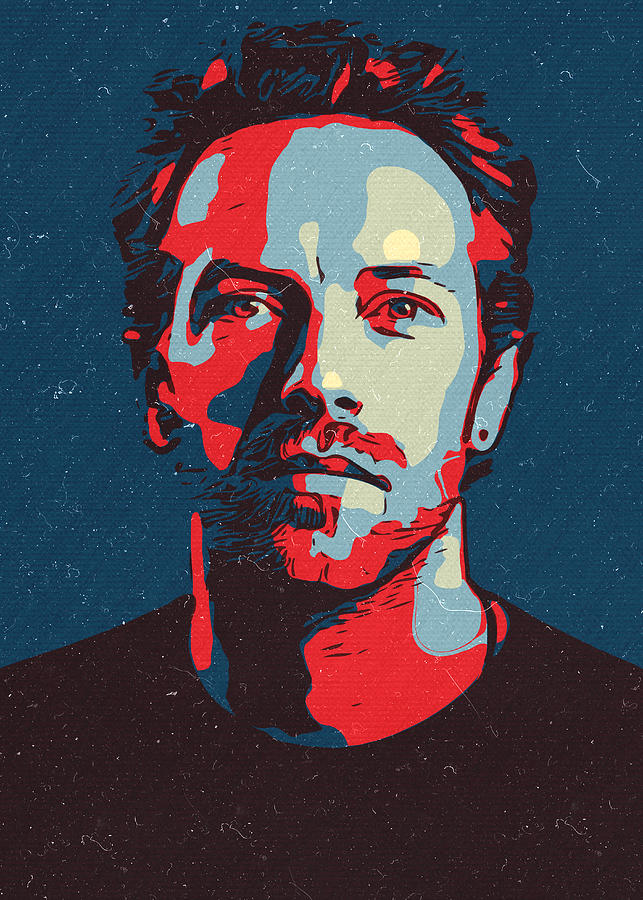 Chris Martin Artwork Painting by Taoteching Art