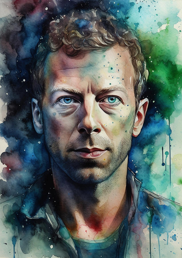 Chris Martin Digital Art by Dieu Vuong Kha - Fine Art America