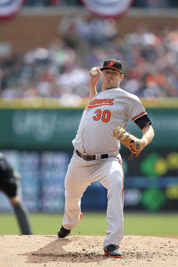 Chris Tillman Photograph by John Grieshop Chris Tillman Photograph by John Grieshop