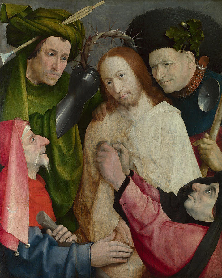 Christ Mocked The Crowning with Thorns Painting by Hieronymus Bosch ...