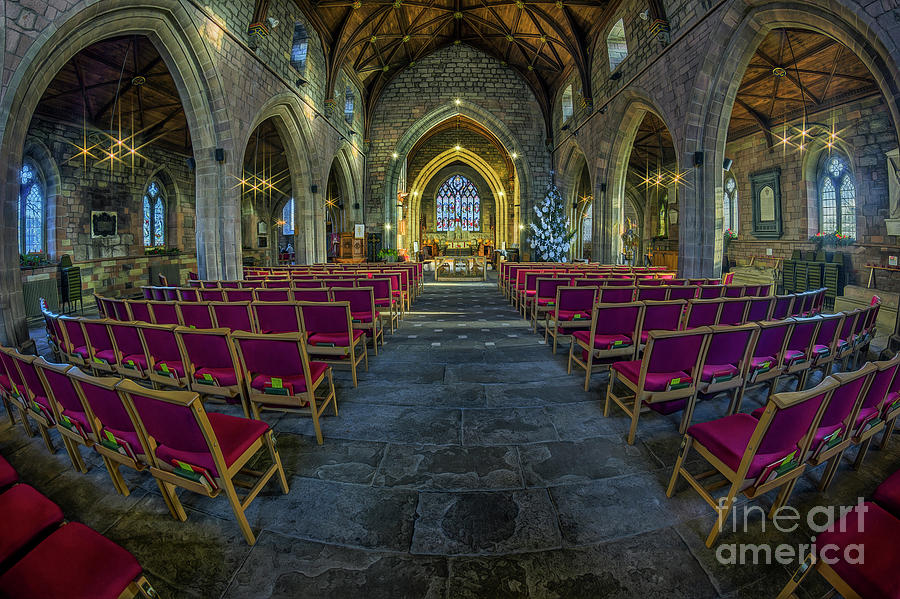Christmas Cathedral Photograph