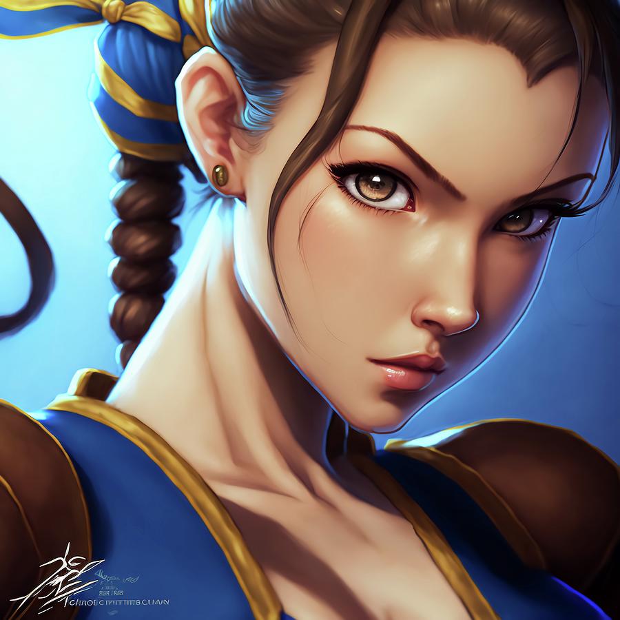 Chun Li Digital Art by Creationistlife - Fine Art America