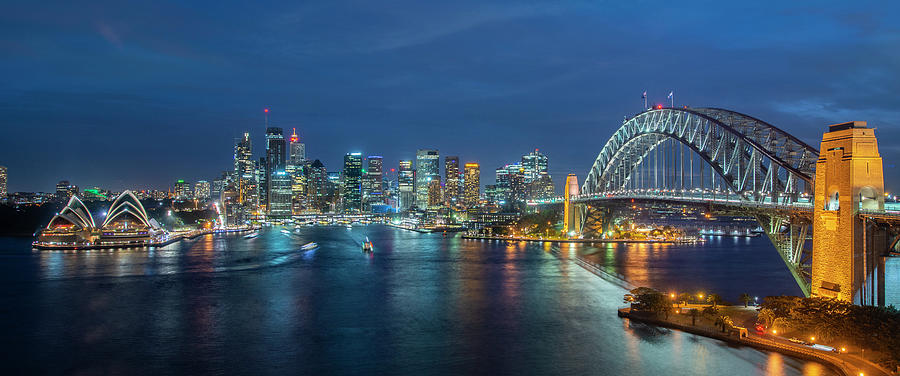 Cityscape image of Sydney #2 Photograph by Anek Suwannaphoom