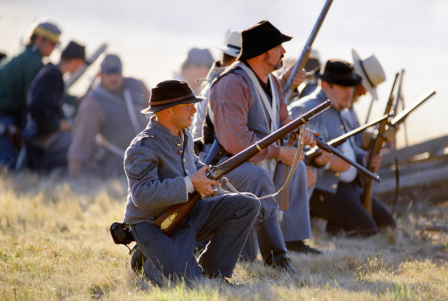 Civil War reenactment Photograph by David L Moore Fine Art America