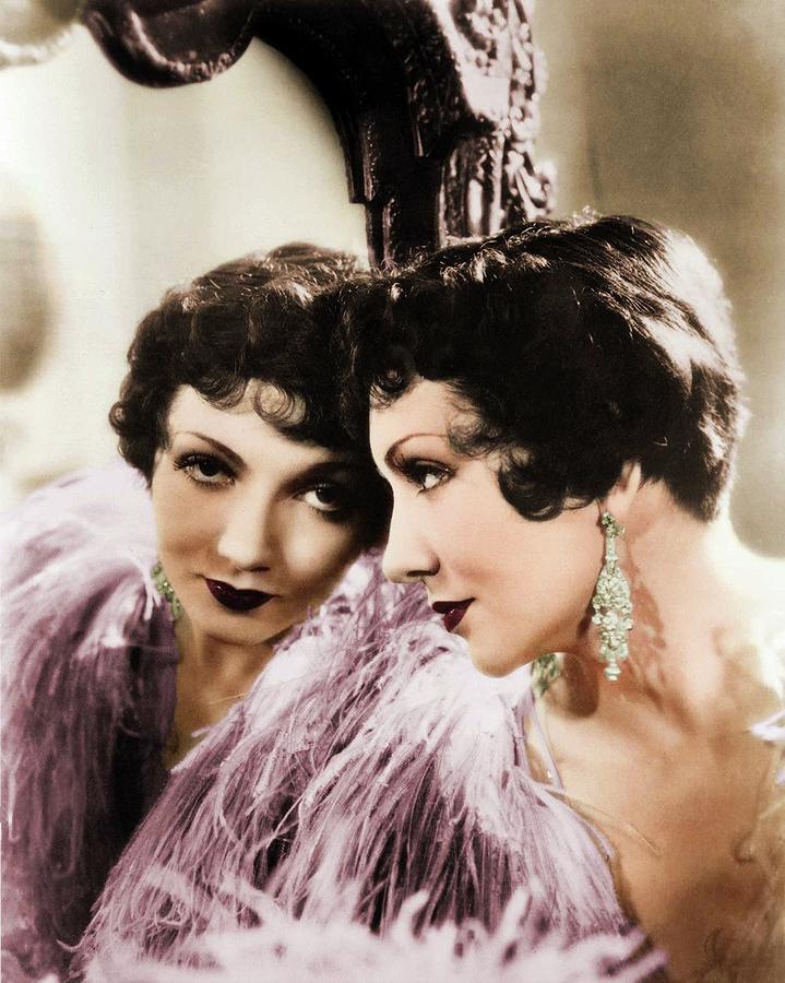 Claudette Colbert #2 Photograph by Movie World Posters