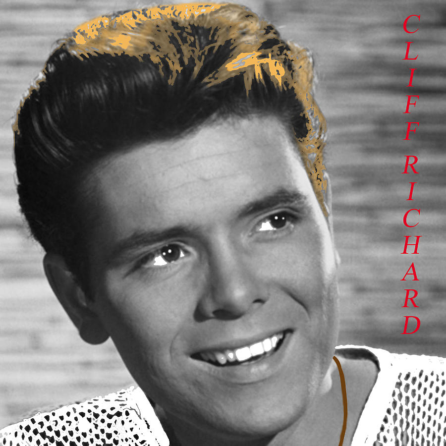 Cliff Richard Digital Art by Rhianna Pullar