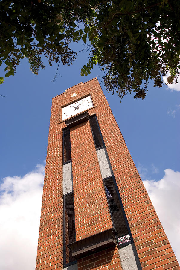 Clock Tower Simpsonville SC #2 Photograph by Bob Pardue