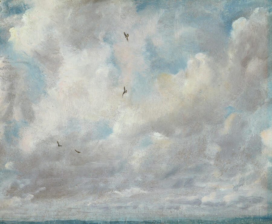 Cloud Study, year 1821 Painting by John Constable