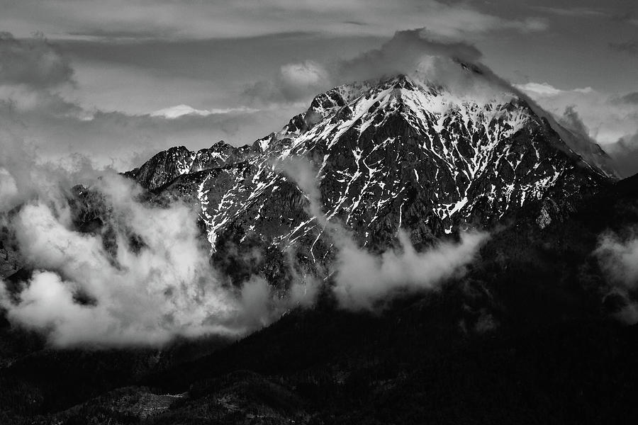 Clouds over Storzic mountain #2 Photograph by Ian Middleton