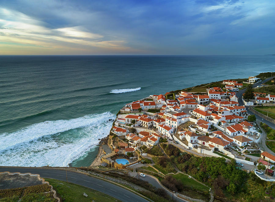 Coastal town Azenhas do Mar in Portugal #2 Photograph by Mikhail Kokhanchikov
