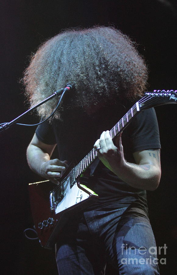 Coheed And Cambria - Claudio Sanchez Photograph By Concert Photos ...