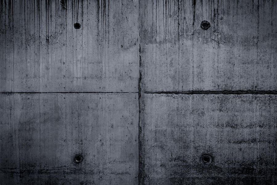 Concrete Wall Background #2 Photograph by R.Tsubin