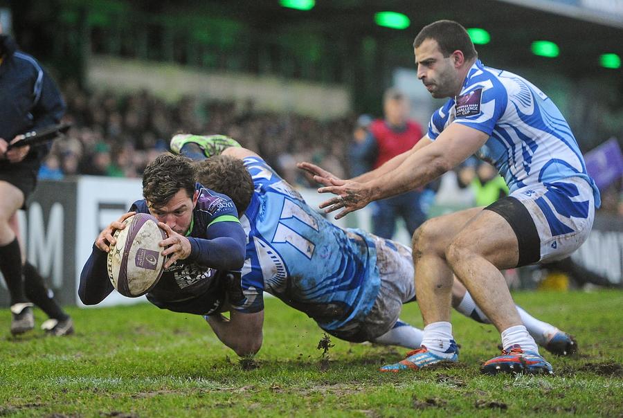 Connacht v Enisei-STM - European Rugby Challenge Cup Pool 1 Round 6 #2 Photograph by Sportsfile