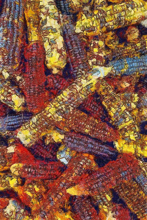 Sweet Corn Digital Art - Corn #2 by Ian Kydd Miller