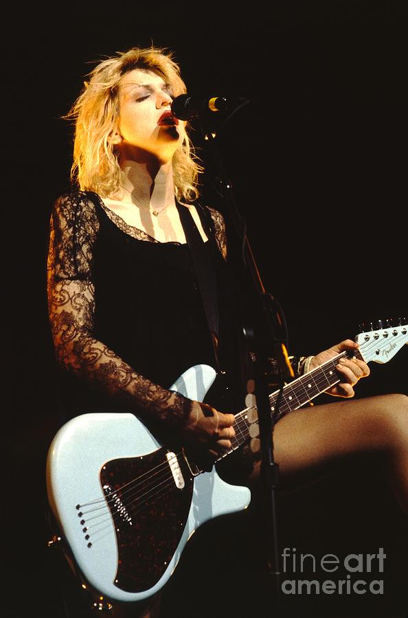 Courtney Love - Hole Photograph by Concert Photos - Fine Art America