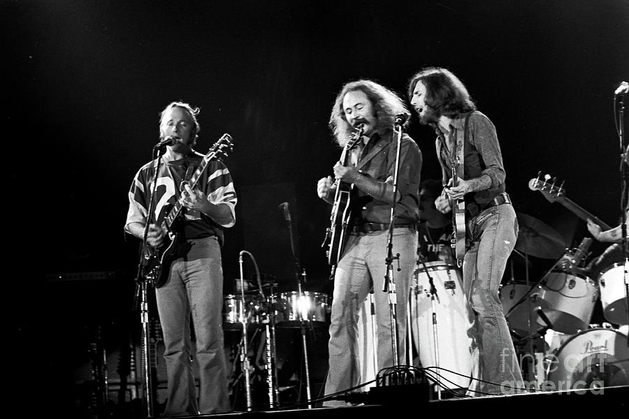 Crosby Stills and Nash #2 Photograph by Marc Bittan