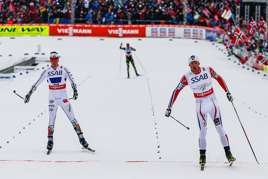 Cross Country: Mens Relay - FIS Nordic World Ski Championships #2 Photograph by Stanko Gruden/Agence Zoom