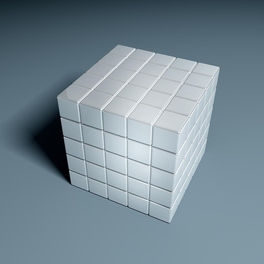 Cubes #2 Photograph by Teekid