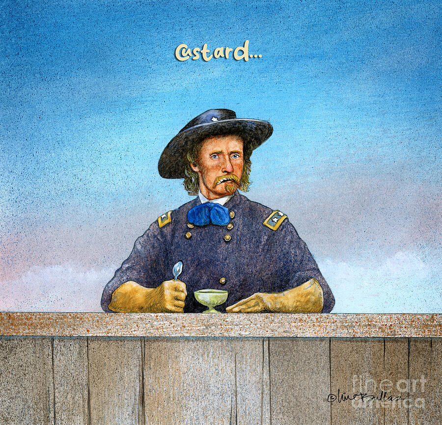 Custard... #1 Painting by Will Bullas Custard... #1 Painting by Will Bullas