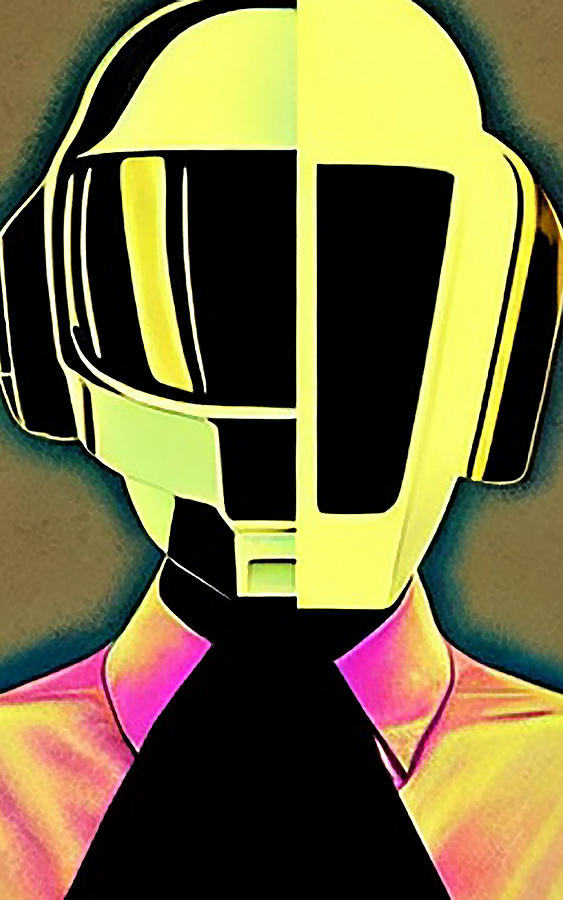 Daft Punk Singer Digital Art by Edgar Dorice - Fine Art America