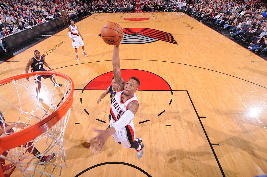 Damian Lillard Photograph by Sam Forencich Damian Lillard Photograph by Sam Forencich