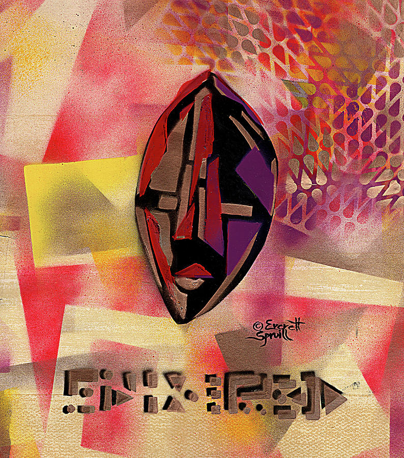 Dan Mask by Everett Spruill Dan Mask by Everett Spruill