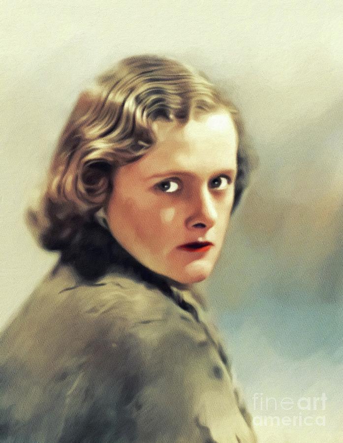 Daphne Du Maurier, Literary Legend #2 Painting by Esoterica Art Agency