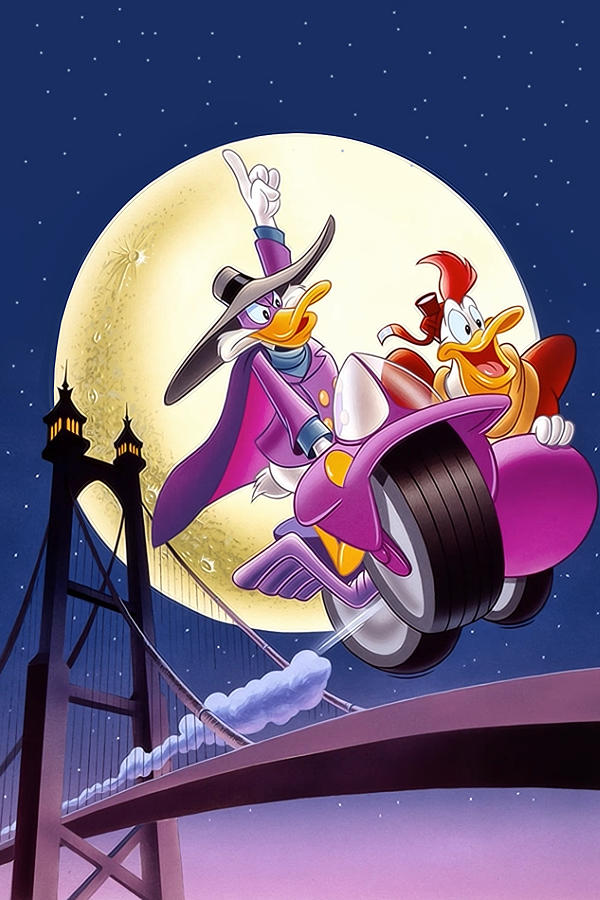 Darkwing Duck 1991 Digital Art by Geek N Rock - Fine Art America