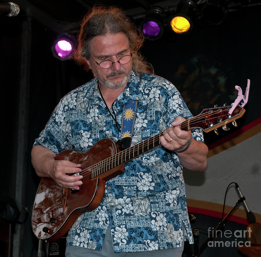 David Gans at Gathering of the Vibes #2 Photograph by David Oppenheimer