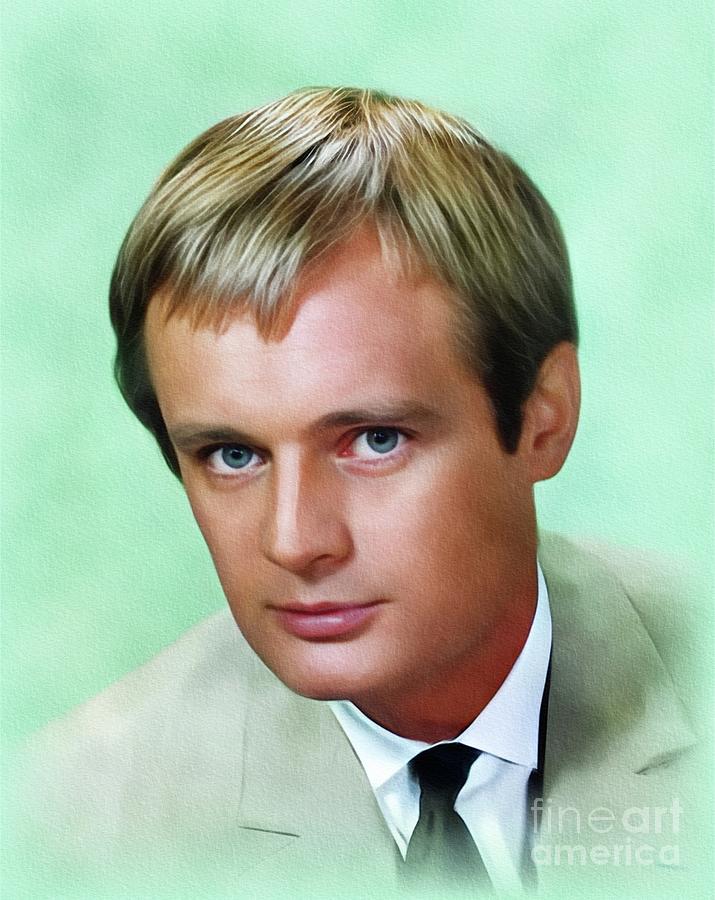 David McCallum, Actor Painting by John Springfield - Fine Art America