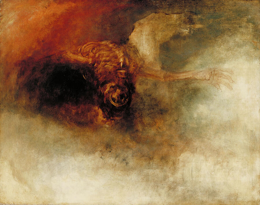 Joseph Mallord William Turner Painting - Death on a Pale Horse #2 by Joseph Mallord William Turner