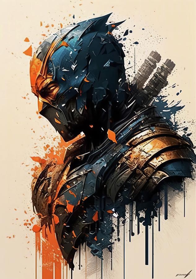 Deathstroke #2 Digital Art by Creationistlife - Fine Art America