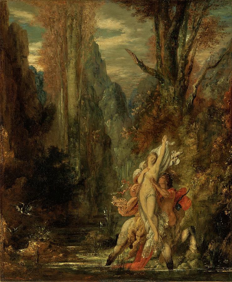 Gustave Moreau Painting - Dejanira #2 by Gustave Moreau