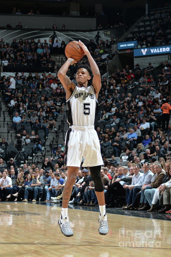 Dejounte Murray #2 Photograph by Mark Sobhani