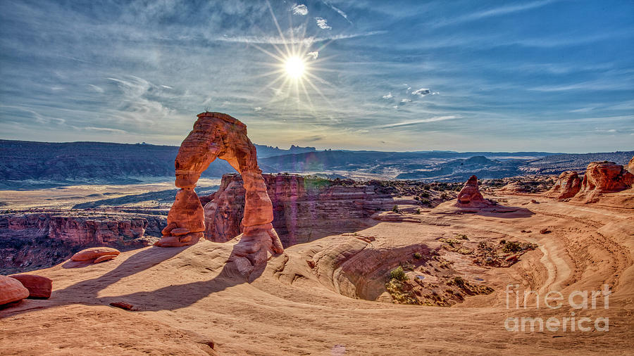 Delicate Arch Arches National Park Utah #2 Photograph by Dustin K Ryan