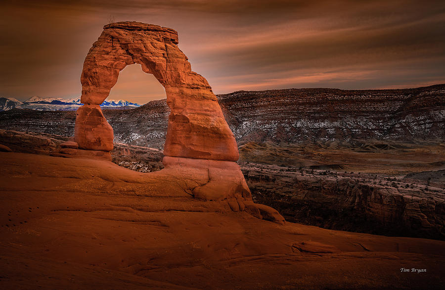 Arches National Park Photograph - Delicate Arch #2 by Tim Bryan