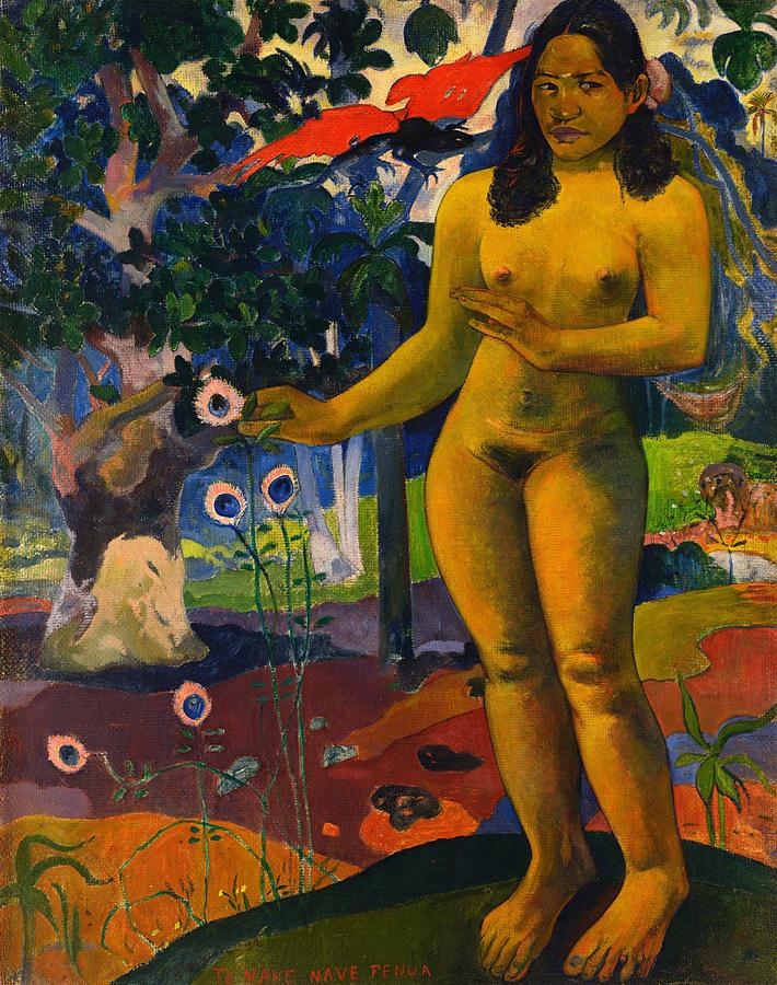 Paul Gauguin Painting - Delightful Land  Te Nave Nave Fenua   #2 by Paul Gauguin
