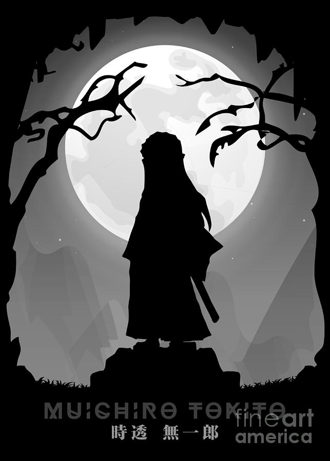 Demon Slayer Muichiro Tokito Digital Art by Rosiana Rosiana Pixels